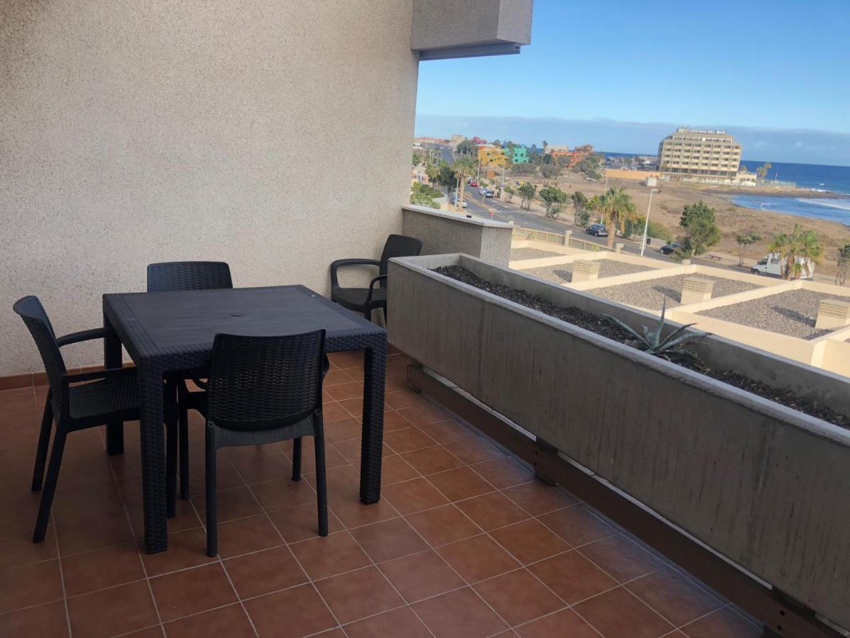 Nice Terrace In Front Of The Sea. La Jaquita El Médano Extérieur photo