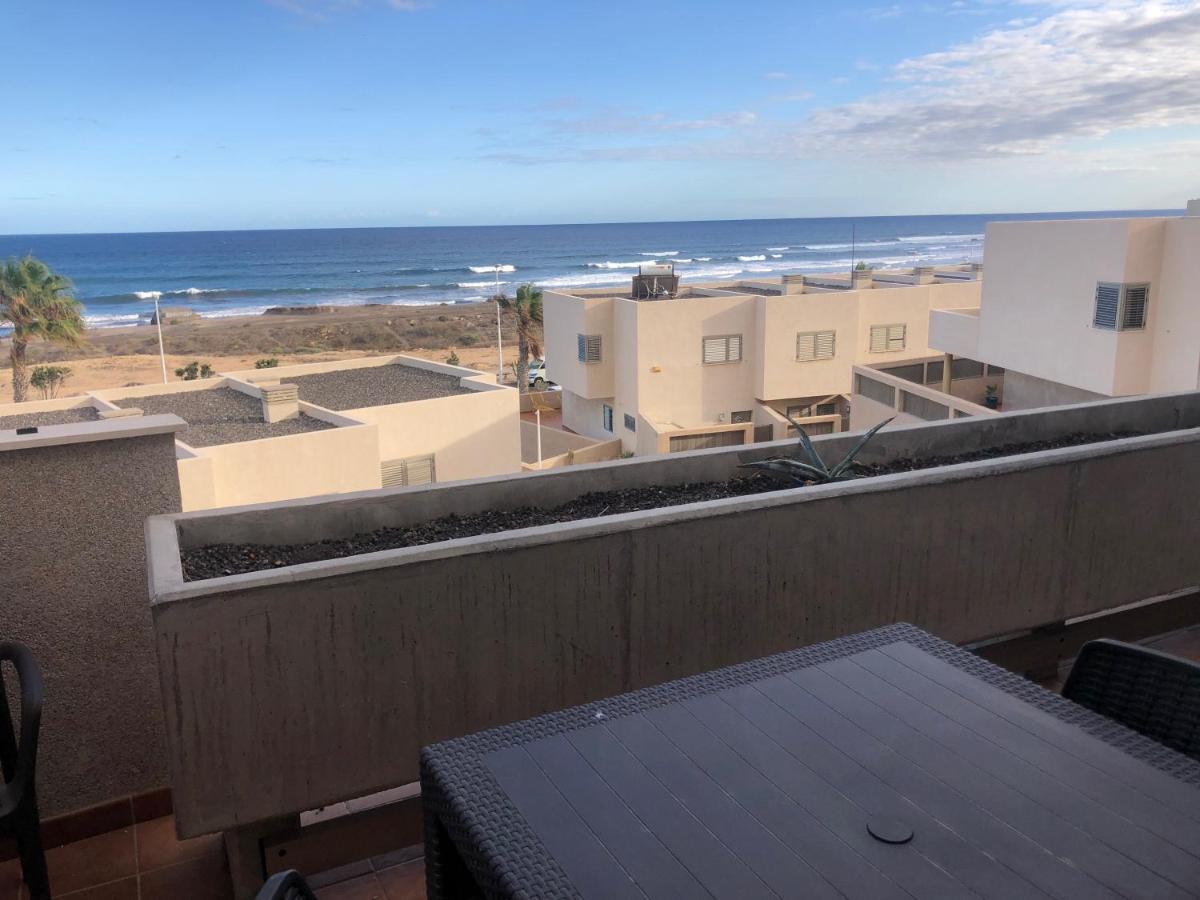 Nice Terrace In Front Of The Sea. La Jaquita El Médano Extérieur photo